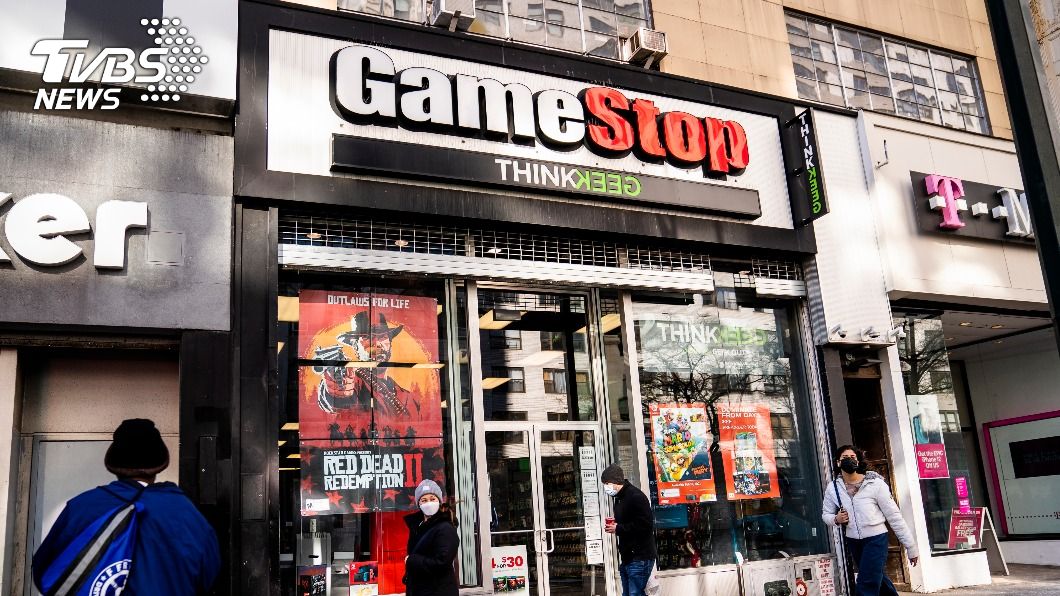 電玩零售商GameStop。（圖／達志影像美聯社）