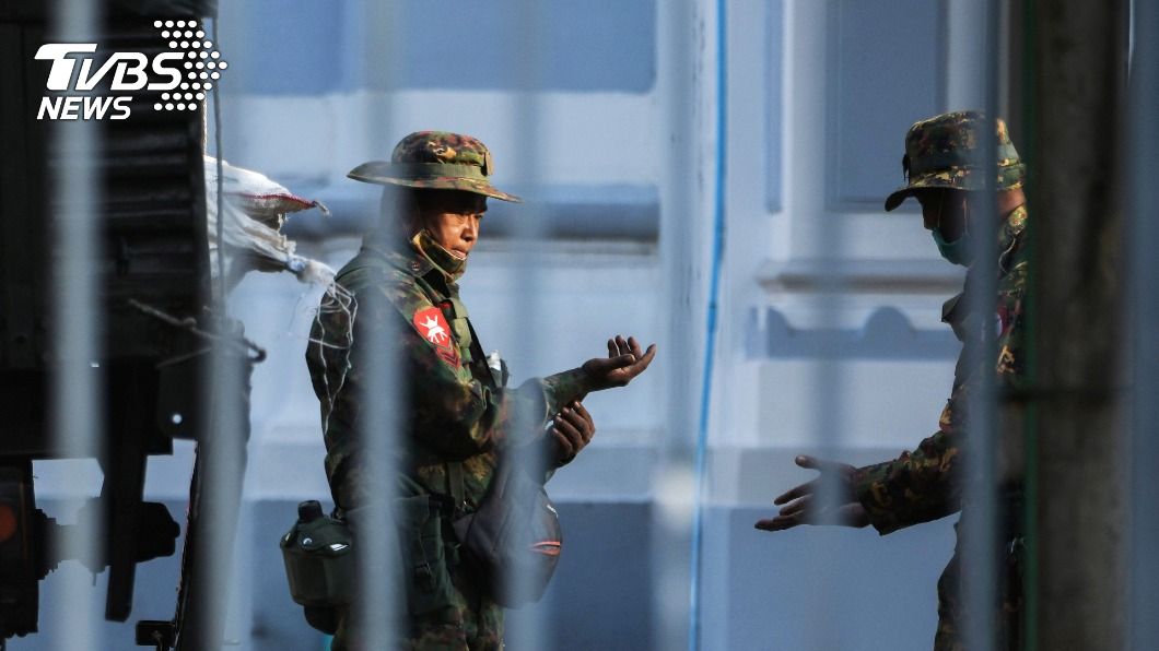 緬甸軍方發動政變。（圖／達志影像路透社）