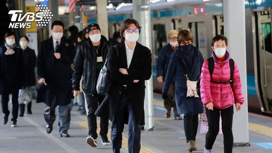 日本新冠肺炎疫情持續延燒。（圖／達志影像美聯社）