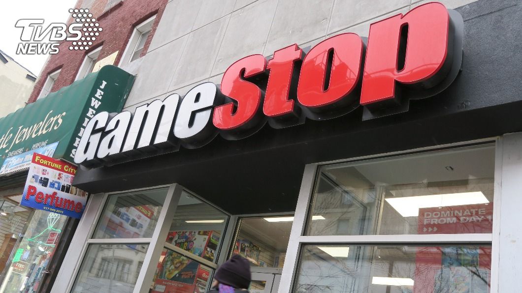 美國電玩零售商GameStop。（圖／中央社）