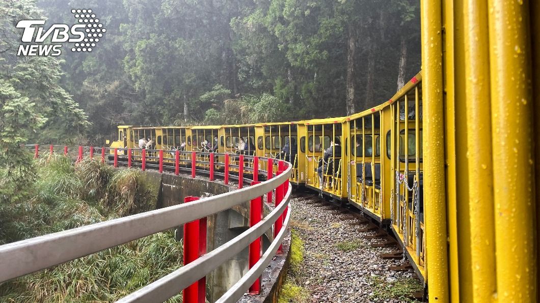 政院推動太平山森林鐵路復甦計畫。（圖／中央社）