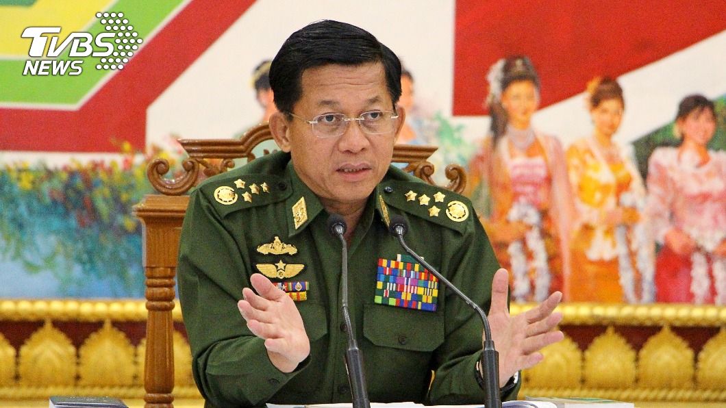 圖／達志影像路透社 美首波緬甸制裁名單　軍政府領導人代理總統上榜
