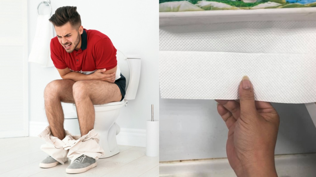男子透露一名外籍同事上廁所用擦手紙清潔。（圖／shutterstock 達志影像、翻攝自爆怨2公社）