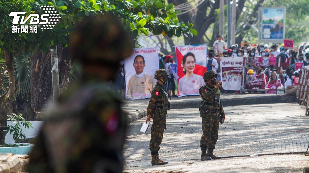 緬甸軍方上月發動政變。（圖／達志影像路透社）