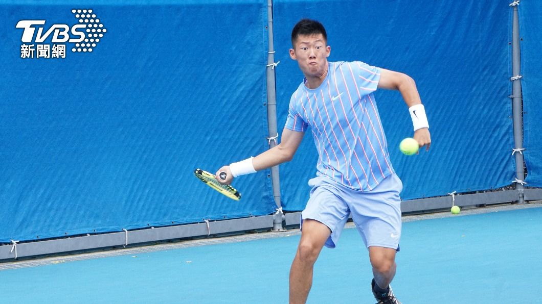 台灣網球好手曾俊欣。（圖／中央社）