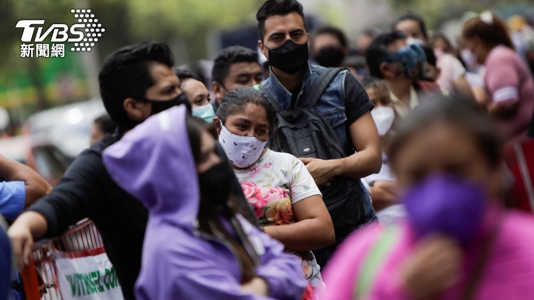 墨西哥疫情嚴峻。（圖／達志影像路透社）