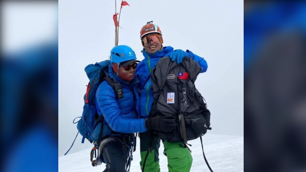 台灣登山家呂忠翰攻頂世界第10高峰。（圖／翻攝自K2 Project 張元植X呂忠翰八千計畫臉書）