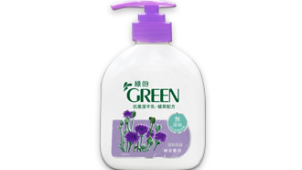 知名品牌「綠的GREEN抗菌洗手乳」被驗出生菌數超標1200倍。（圖／翻攝中化產品網）