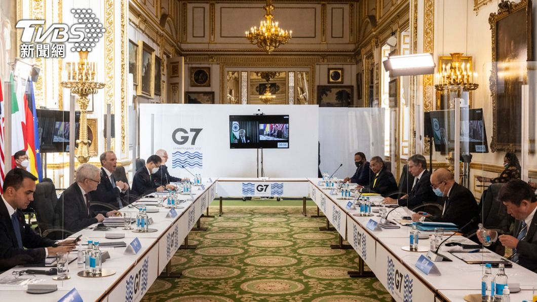 G7外長會議。（圖／中央社）