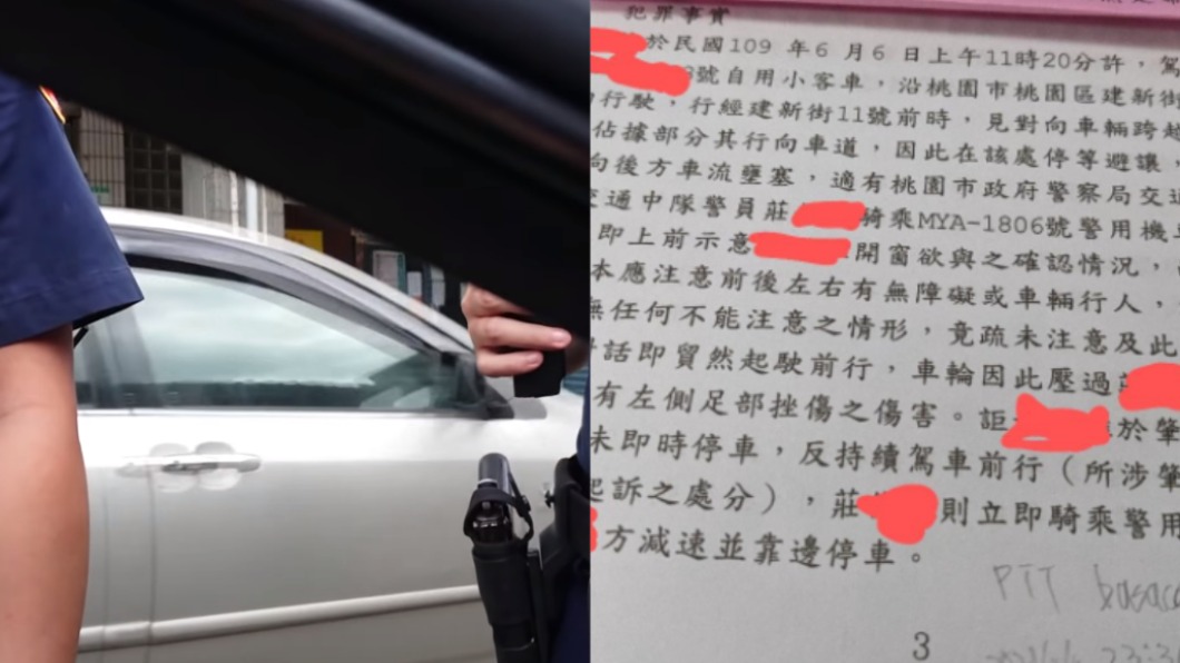 輾腳風波遭公審肉搜桃警 動離職念頭 長官命休假冷靜 員警 違規 違停 肇事逃逸 糾紛 提告 駕駛 Tvbs新聞網