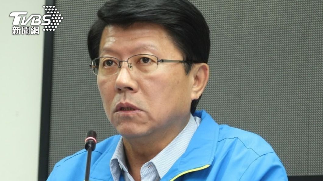 國民黨台南市議員謝龍介正式表態願加入黨內提名機制。（圖／TVBS）