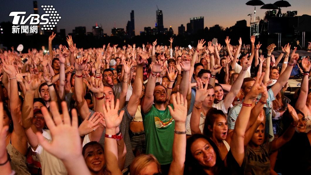 紐約預計將在8月舉辦大型演唱會。（圖／達志影像路透社） 搶救觀光業　紐約欲辦大型演唱會慶從疫情中「重生」