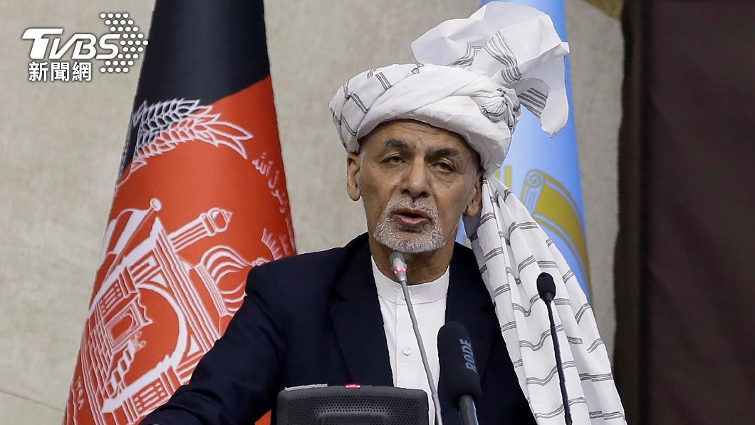 阿富汗總統甘尼。（圖／達志影像美聯社）