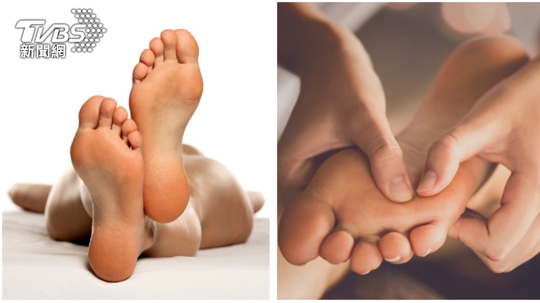 從腳底膚色可看出身體健康情況。（示意圖／Shutterstock達志影像）