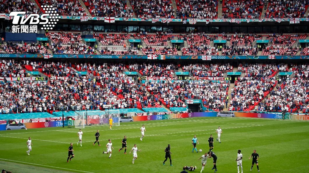 2020歐洲盃足球賽成為大型群聚現場，引起ＷHO警告。（圖／達志影像美聯社）