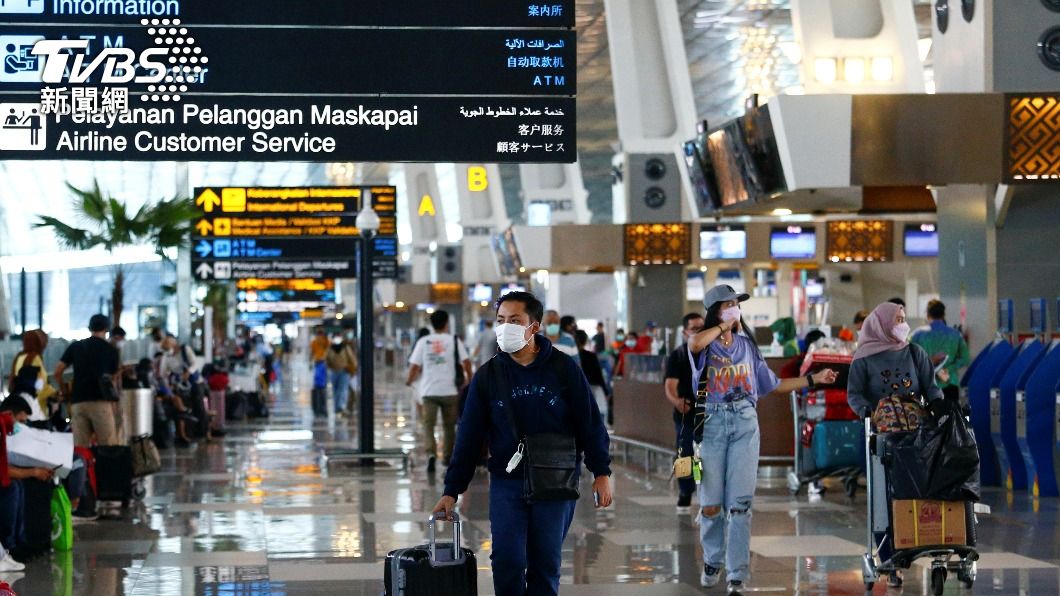 印尼加強旅客入境管制。（圖／達志影像路透社）