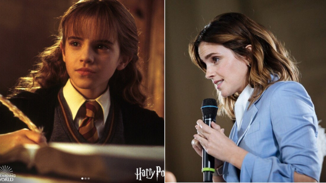 艾瑪華森飾演哈利波特系列電影中的妙麗，如今已成聯合國親善大使。（圖／翻攝自Emma Watson、harrypotterfilm IG）