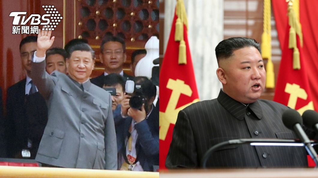 大陸領導人習近平、北韓領導人金正恩。（圖／達志影像路透社） 大陸北韓友好條約60年　兩國矢言「加強合作」