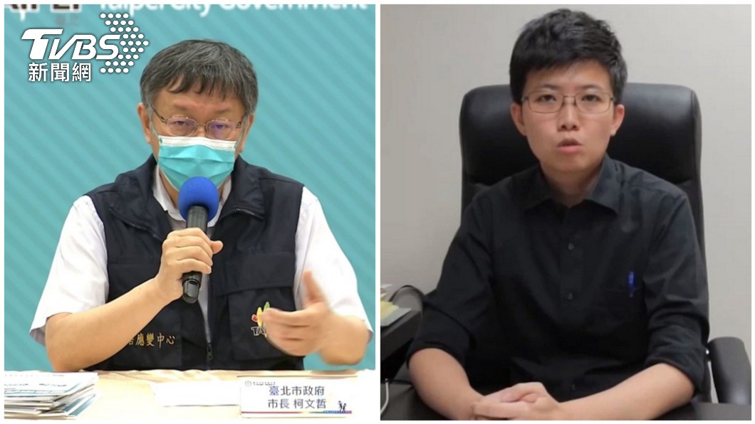 台北市議員苗博雅在臉書痛批市長柯文哲亂講話成癮。（合成圖／TVBS資料畫面）