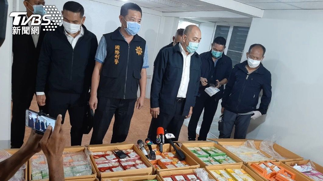 刑事局和泰國警方查獲毒品走私案。（圖／警方提供）