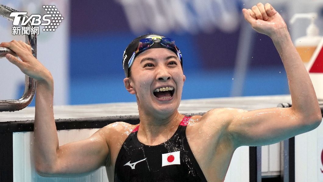大橋悠依奪得女子400公尺混合式金牌。（圖／達志影像美聯社）