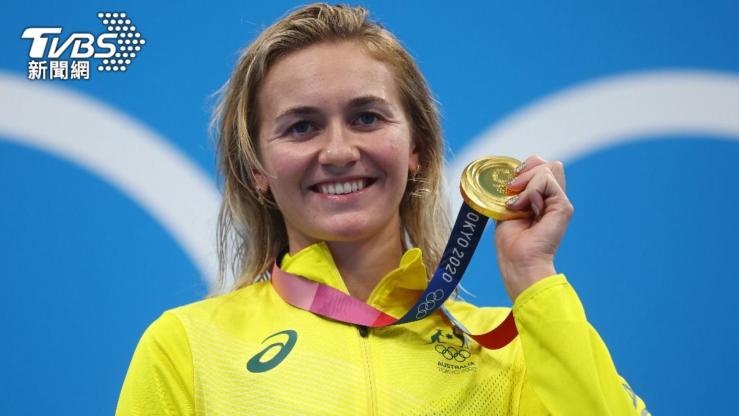 澳洲20歲新秀蒂特穆絲贏得金牌。（圖／達志影像路透社）