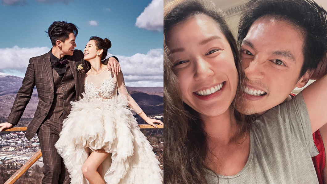 許孟哲、趙孟姿2019年結婚。（圖／翻攝自許孟哲Facebook）
