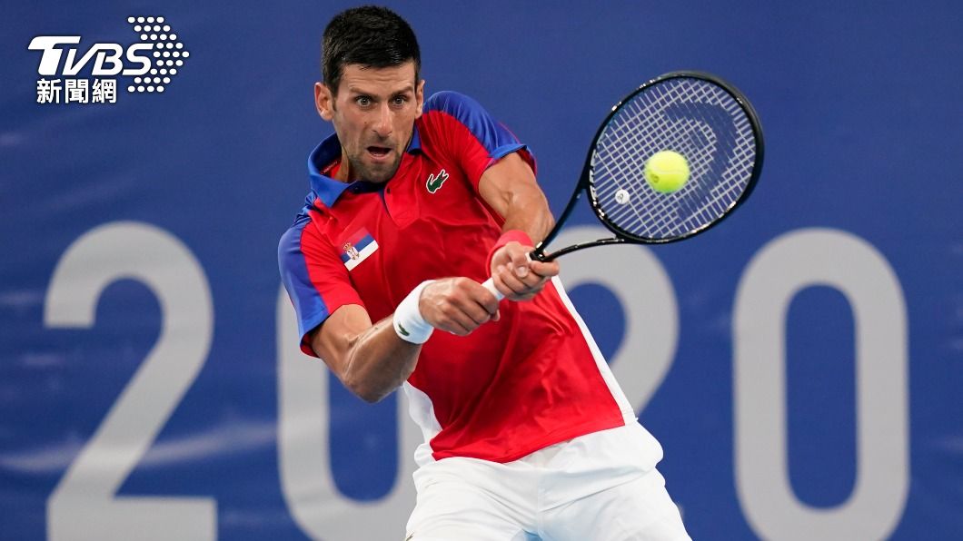 網球男子世界排名第一的喬科維奇（Novak Djokovic）在男單順利晉級第3輪。（圖／達志影像美聯社）