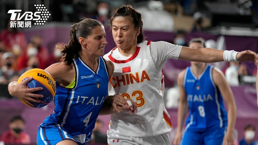 大陸女籃在搶4強比賽中擊敗義大利隊伍。（圖／達志影像美聯社）