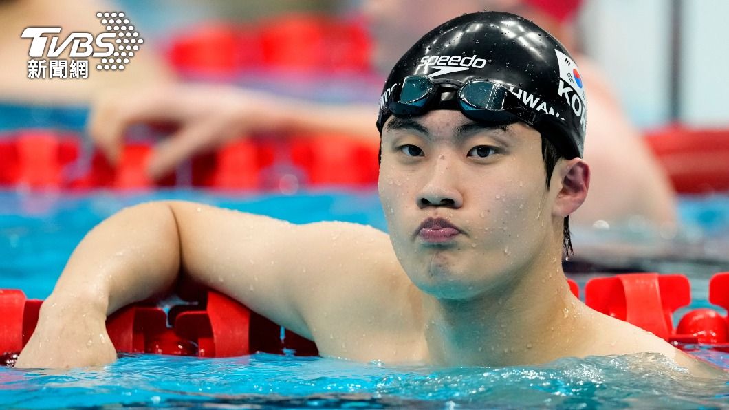 圖／達志影像路透社 泳壇小鮮肉破亞洲紀錄！韓18歲黃善宇游出47秒56