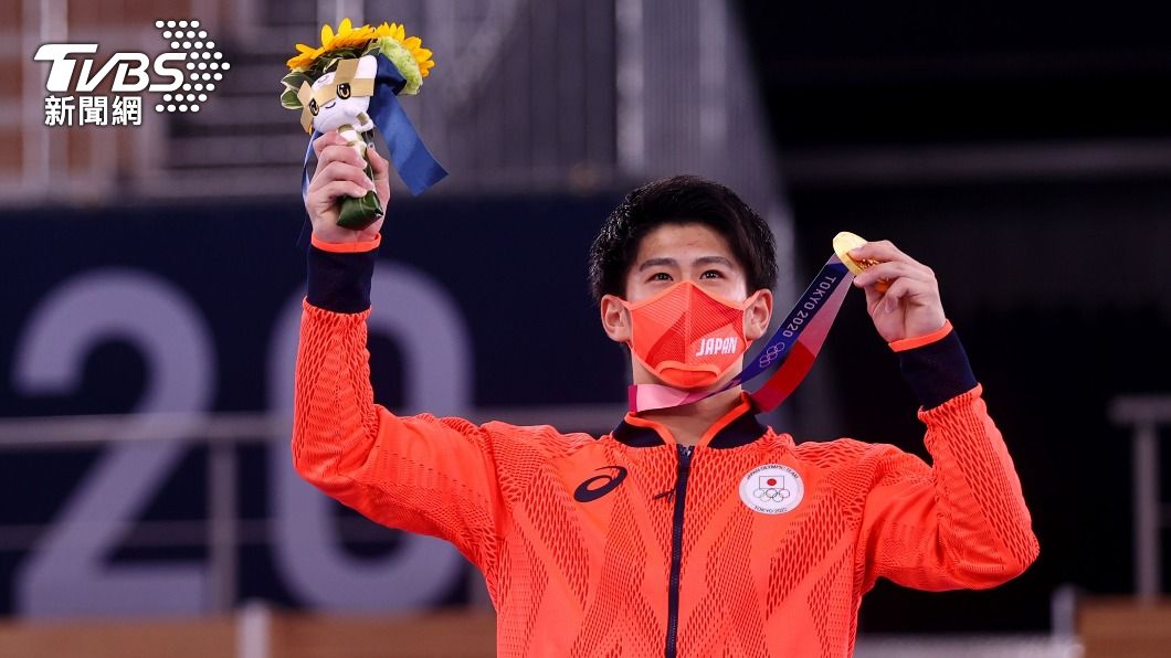 橋本大輝奪下體操全能決賽金牌。（圖／達志影像路透社）