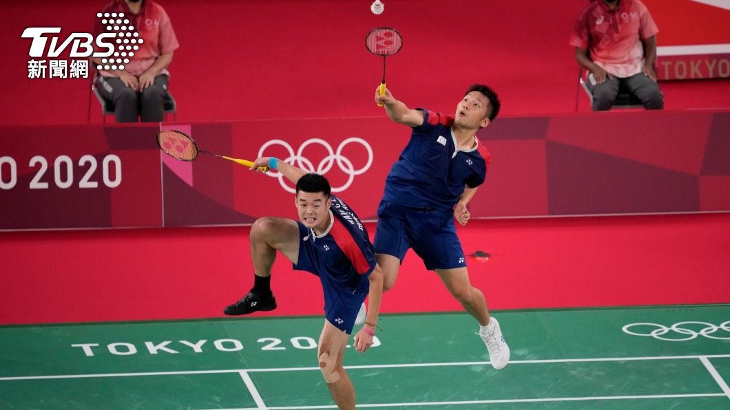 王齊麟與李洋晉級東京奧運羽球4強。（圖／達志影像美聯社）