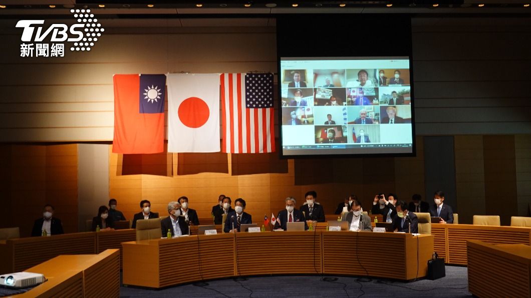 首屆台美日國會議員戰略論壇。（圖／中央社）