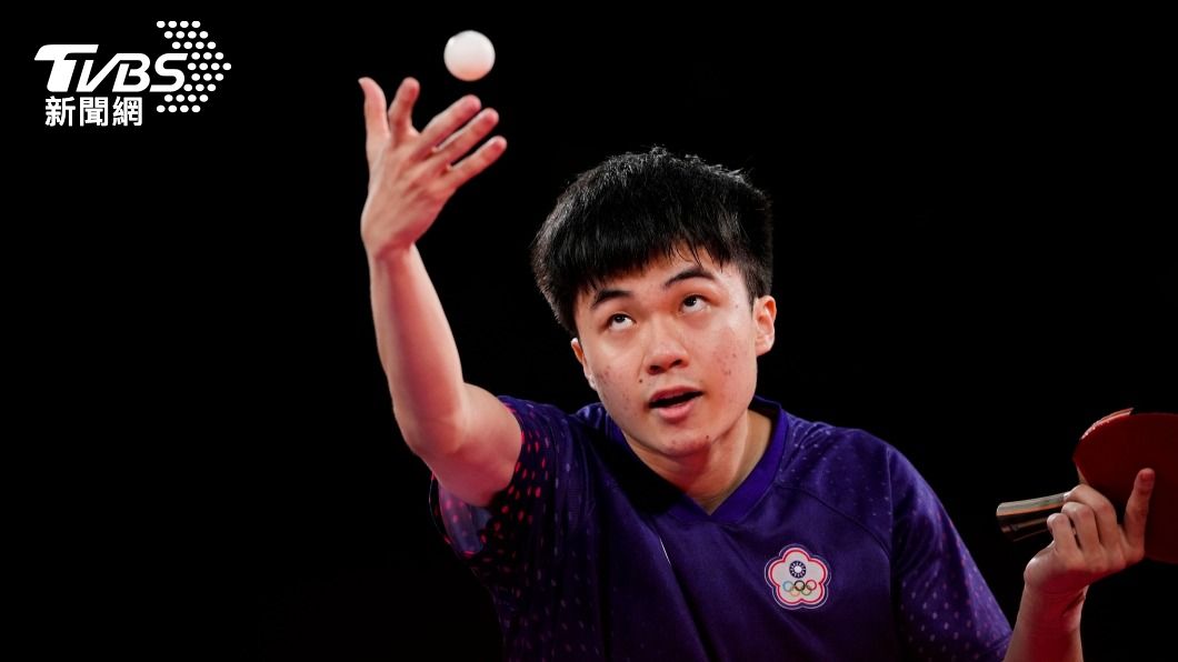 台灣桌球選手林昀儒。（圖／達志影像美聯社）