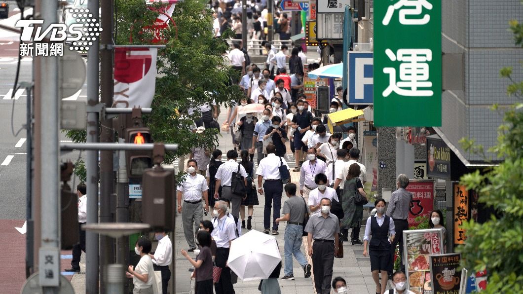 日本疫情快速擴大。（圖／達志影像美聯社）