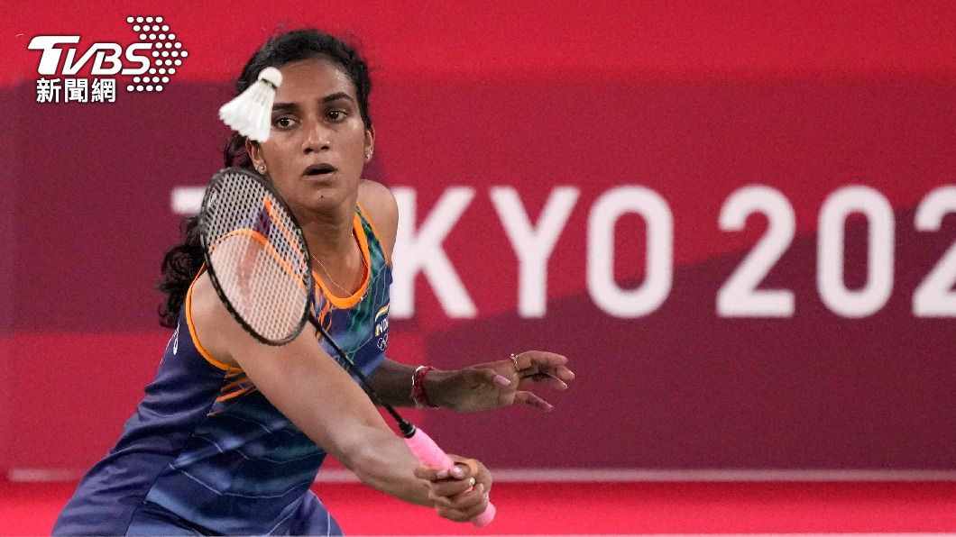 印度一姐辛度晉級東奧羽球女單4強賽。（圖／達志影像美聯社）