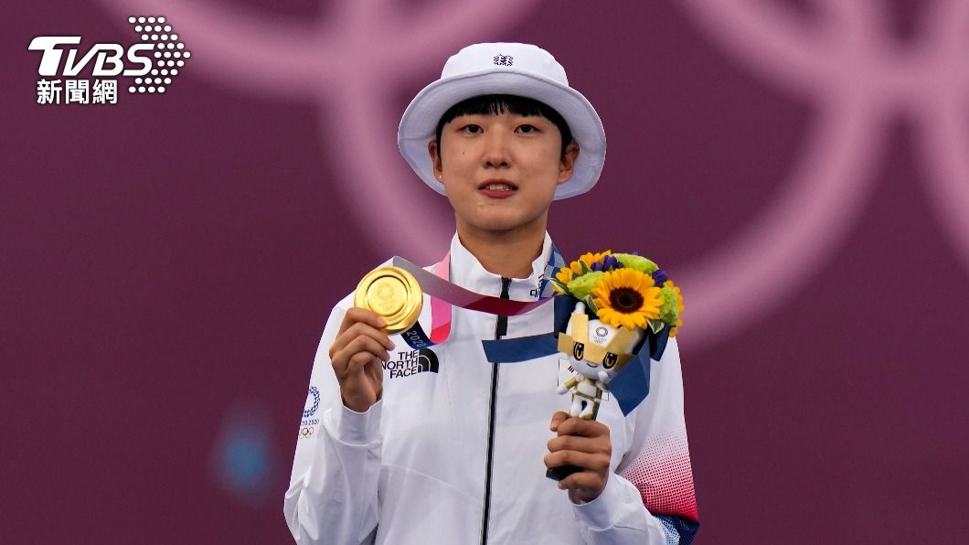 安山首次參加奧運就拿下3面金牌。（圖／達志影像美聯社）