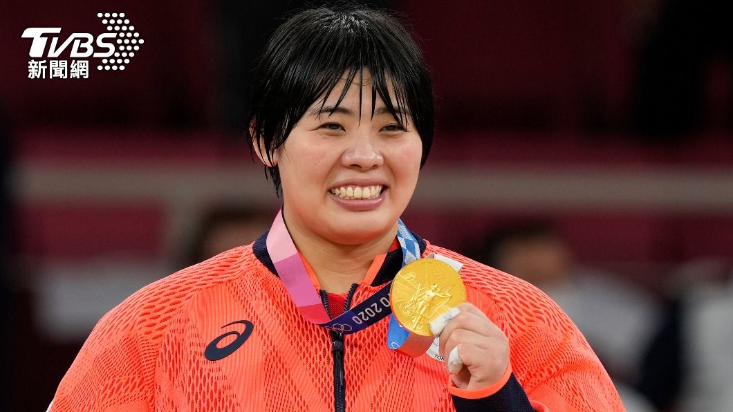 日本選手素根輝，首次出賽柔道女子78公斤以上級就奪金牌。（圖／達志影像美聯社）