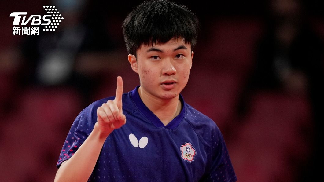 台灣桌球好手林昀儒國小就加入桌球訓練團隊。（圖／達志影像美聯社）
