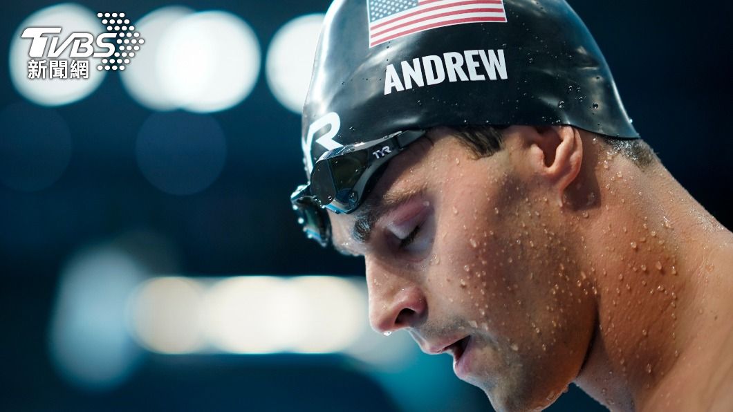 麥可·安德魯（Michael Andrew）。（圖／達志影像美聯社） 美國選手不打疫苗、賽後不戴口罩　挨批傲慢