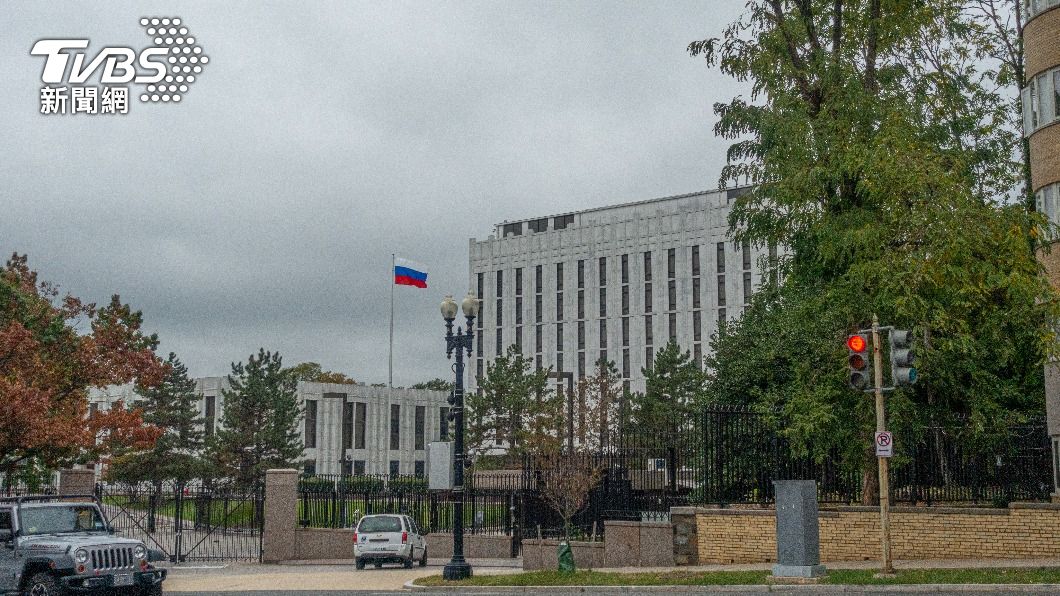 圖為俄羅斯駐美使館。（示意圖／shutterstock 達志影像）