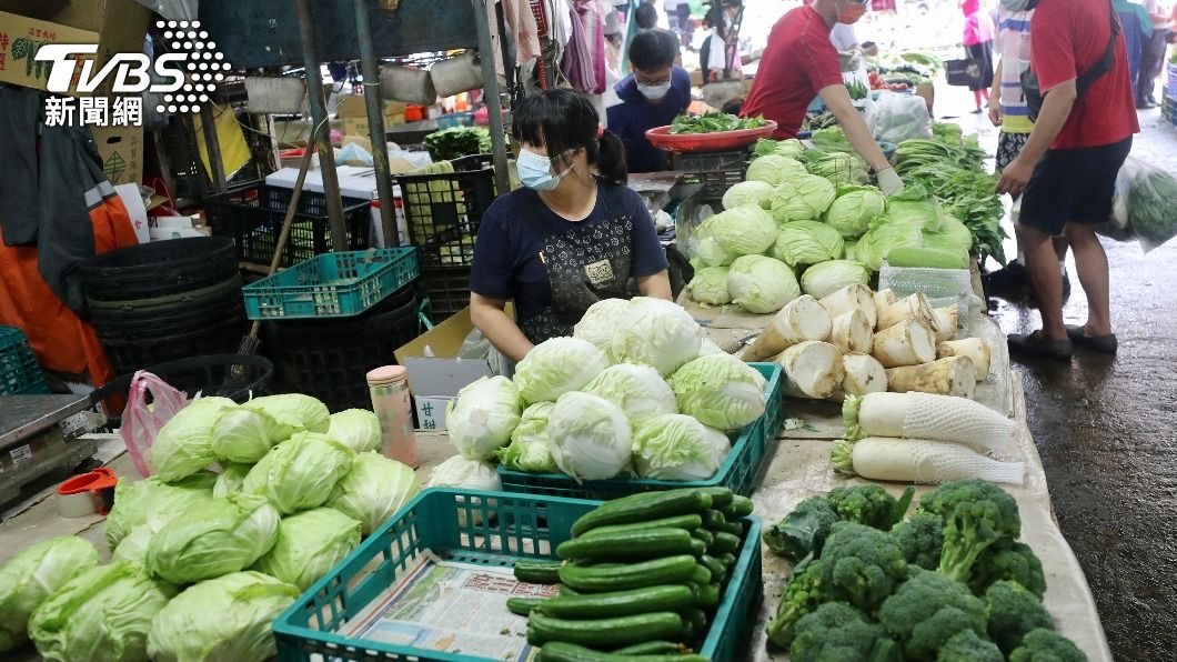 近日蔬菜批發價恐上漲。（圖／中央社）