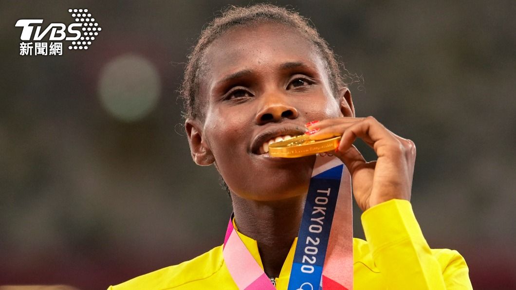 東奧田徑女子3000公尺障礙決賽，由烏干達選手柴穆泰摘金。（圖／達志影像美聯社）