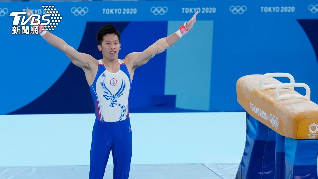 李智凱奪得奧運體操男子鞍馬銀牌。（圖／達志影像美聯社）