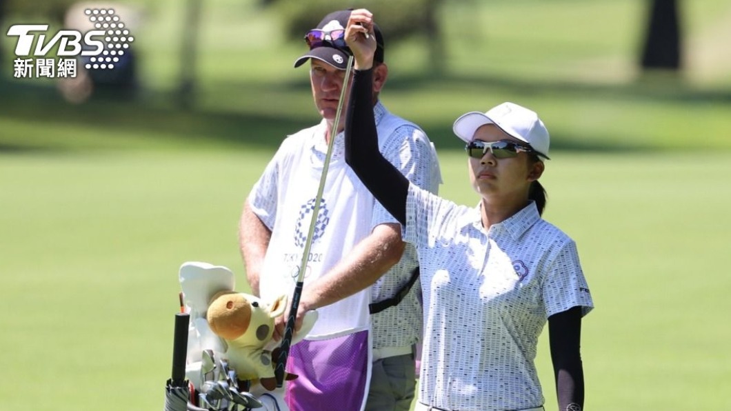 高爾夫女子組第二輪賽事結束，中華隊選手徐薇淩與李旻並列第11名。（圖／李天助攝）