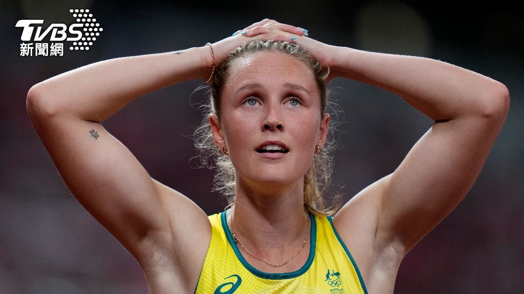 澳洲田徑女將萊利參加女子200公尺項目。（圖／達志影像美聯社）