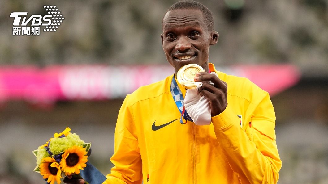 烏干達田徑名將切普特格獲東奧金牌。（圖／達志影像美聯社）