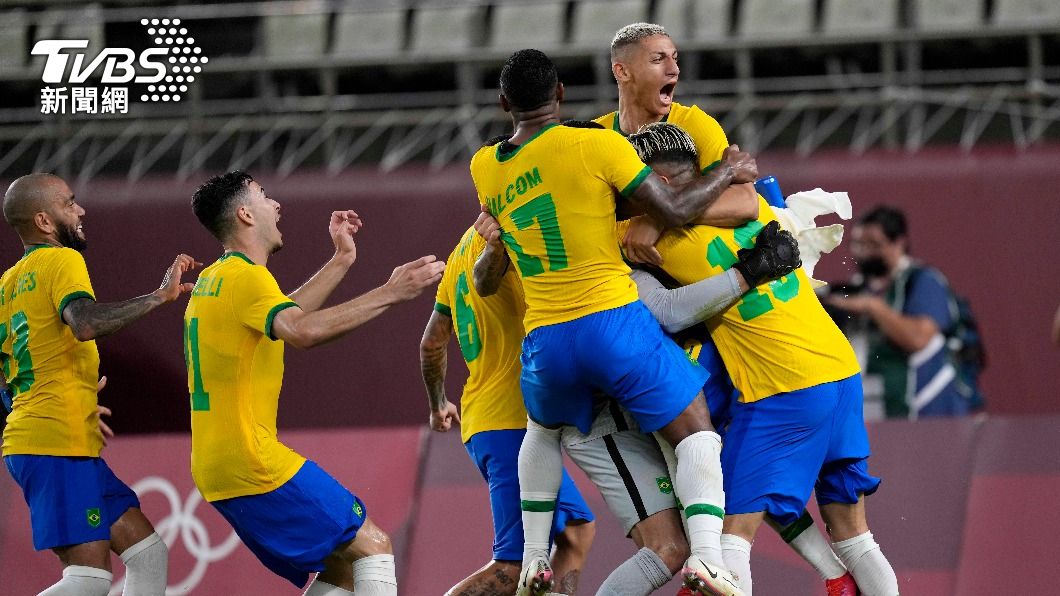 尋求衛冕的巴西靠著堅強的防守挺進冠軍戰。（圖／達志影像美聯社）