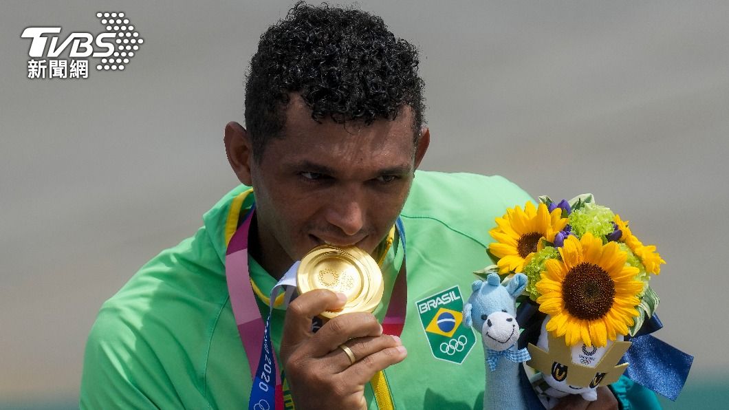 巴西運動員7日在東京奧運連奪3面金牌。（圖／達志影像美聯社）
