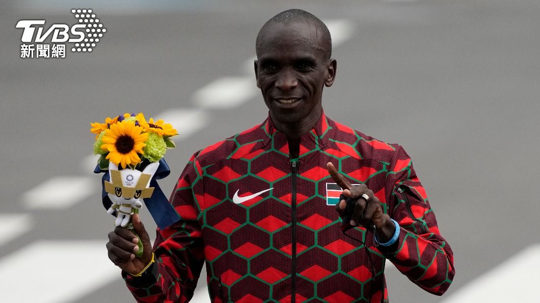 肯亞長跑好手基普柯吉獲東奧馬拉松金牌。（圖／達志影像美聯社）